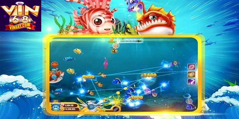 Thế Giới Đại Dương Đầy Sắc Màu Cùng Bắn Cá City Vin68t Chinh phục thử thách hấp dẫn với kho báu khổng lồ ở Bắn Cá City